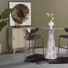 Sunpan Shelburne Bar Table Marble Look - Grey - Lifestyle - Sunpan Shelburne Bar Table Marble Look - Grey - Lifestyle
