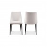 Moe's Home Collection Lula Dining Chair Oatmeal - Set of Two - View