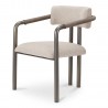 Moe's Home Collection Cassidy Dining Chair in Brown - Angled
