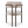 Moe's Home Collection Cassidy Dining Chair in Brown - Back