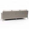 Manhattan Sofa in Linen Canvas w/ Self Welt - Back Side Angle