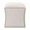 Essentials For Living York Ottoman - Bisque - Side - Essentials For Living York Ottoman - Bisque - Side