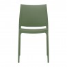 Compamia Maya Dining Chair Olive Green- Set of Two, Front Angle