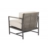 Pietra Club Chair in Echo Ash, No Welt - Back Side Angle