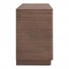 Moe's Home Collection Round Off Dresser in Walnut -  Side Angle