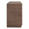 Moe's Home Collection Round Off Dresser in Walnut -  Side Angle - Moe's Home Collection Round Off Dresser in Walnut -  Side Angle