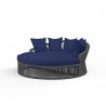Milano Daybed in Echo Midnight w/ Self Welt - Front Side Angle
