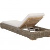 Sunpan Potenza Lounger - Palazzo Cream - Front Side Opened Angle