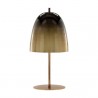 Sunpan Zade Table Lamp Antique Brass - Black Ombre - Front Angle