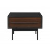 Greenington Park Avenue 1 Drawer Nightstand Ruby - Front Angle