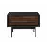 Greenington Park Avenue 1 Drawer Nightstand Ruby - Front Angle - Greenington Park Avenue 1 Drawer Nightstand Ruby - Front Angle