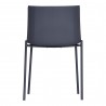 Moe's Home Collection SILLA OUTDOOR DINING CHAIR CHARCOAL GREY- SET OF TWO - Back Angle
