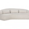 Sunpan Soraya Sofa - Dove Cream - Front Side Angle