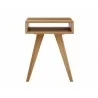 Greenington Azara End Table, Caramelized - Front Angle - Greenington Azara End Table, Caramelized - Front Angle