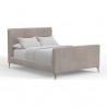 Zaldy Standard King Platform Bed - Angled