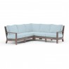 Laguna Sectional in Canvas Skyline, No Welt - Front Side Angle
