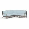 Laguna Sectional in Canvas Skyline, No Welt - Front Side Angle - Laguna Sectional in Canvas Skyline, No Welt - Front Side Angle