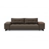 Innovation Living Grand Deluxe Excess Lounger Sofa in Kenya Taupe - Front View