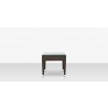 DecoScapes Zen End Table in Espresso - Front View