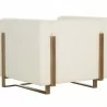 Sunpan Penley Armchair - Zenith Alabaster - Back Side Angle - Sunpan Penley Armchair - Zenith Alabaster - Back Side Angle