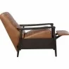Sunpan Tariq Recliner - Tobacco Tan - Reclined Angle - Sunpan Tariq Recliner - Tobacco Tan - Reclined Angle