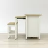 Anderson Teak Delphi 53" Kitchen Island Cabinet side - Anderson Teak Delphi 53" Kitchen Island Cabinet side