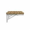 Anderson Teak Wall Mount Folding Chair II side - Anderson Teak Wall Mount Folding Chair II side