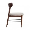 Sunpan Madison Dining Chair Polo Club Stone - Side Angle