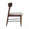 Sunpan Madison Dining Chair Polo Club Stone - Side Angle - Sunpan Madison Dining Chair Polo Club Stone - Side Angle