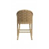 Sunset West Playa Barstool in Soothe Pearl w/ Flange Welt Back