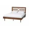 Zola Platform Queen Bed - angled - Zola Platform Queen Bed - angled