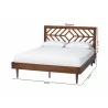 Zola Platform Queen Bed - dimes - Zola Platform Queen Bed - dimes