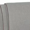 Sunpan Lowe Bed Queen / King - Belfast Heather Grey - Closeup Top Angle - Sunpan Lowe Bed Queen / King - Belfast Heather Grey - Closeup Top Angle