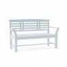 Anderson Teak Sakura 2-Seater Teak Bench In White Finish