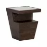 Sunpan Templer Nightstand - Front Side Angle - Sunpan Templer Nightstand - Front Side Angle