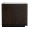 Moe's Home Collection Ashcroft Nightstand, Dark Grey- Side Angle