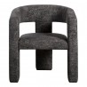 Moe's Home Collection Elo Chair in Black - Front Angle