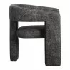 Moe's Home Collection Elo Chair in Black - Side Angle - Moe's Home Collection Elo Chair in Black - Side Angle