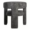 Moe's Home Collection Elo Chair in Black - Back Angle - Moe's Home Collection Elo Chair in Black - Back Angle
