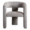 Moe's Home Collection Elo Chair in Soft Grey - Front Angle