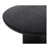 Moe's Home Collection Rocca Dining Table - Side Closeup Top Angle