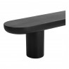 Moe's Home Collection Rocca Bench - Side Closeup Angle