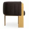 Moe's Home Collection Sofi Accent Chair, New Earth - Side Angle - Moe's Home Collection Sofi Accent Chair, New Earth - Side Angle