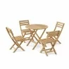 Anderson Teak Chester Alabama 5-Pieces Bistro Set 5 - Anderson Teak Chester Alabama 5-Pieces Bistro Set 5