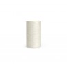 Azzurro Living Zuma Side Table With Bone Concrete Frame And Bone Concrete - Front