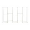 Zuo Adjustable Shelf Light Gray - Front