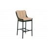 Alfresco Home Milou Gathering Chair | Cushions Inclusive - Set of Four - Front Side Angle
