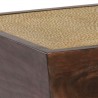 Sunpan Eve End Table in Medium / Large - Closeup Angle