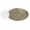 Sunpan Tuner Coffee Table Oval - Top Angle - Sunpan Tuner Coffee Table Oval - Top Angle