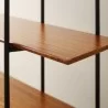 Greenington Studio Plus Metal Shelf, Amber - Closeup Angle - Greenington Studio Plus Metal Shelf, Amber - Closeup Angle